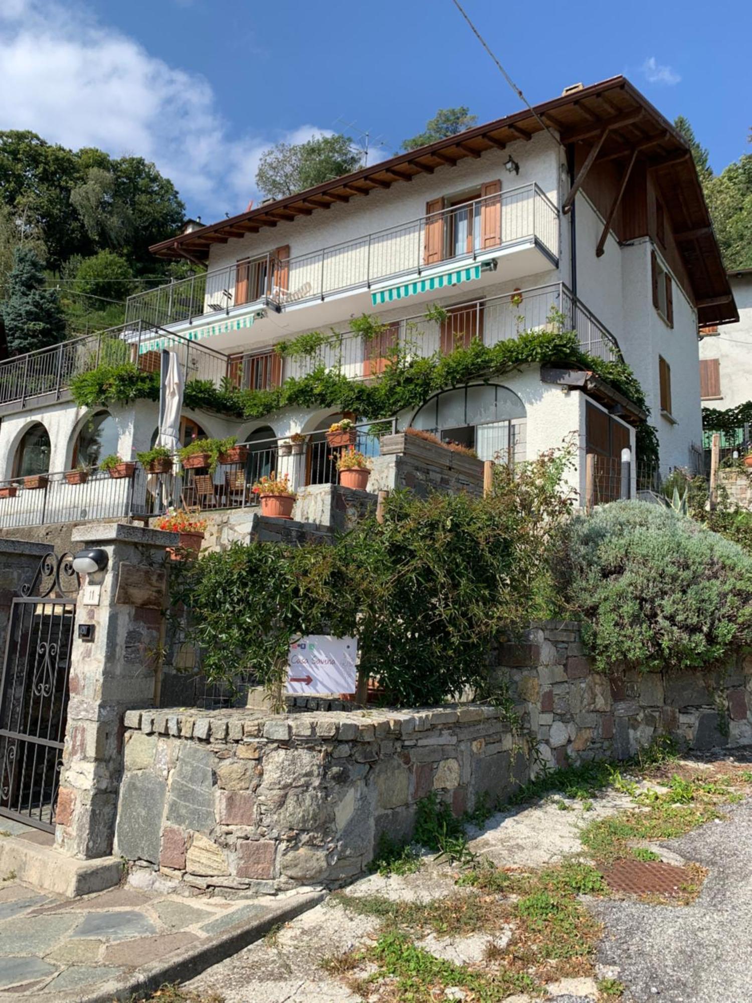Casa Savina - Stupenda Vista Lago E Monti Plesio المظهر الخارجي الصورة